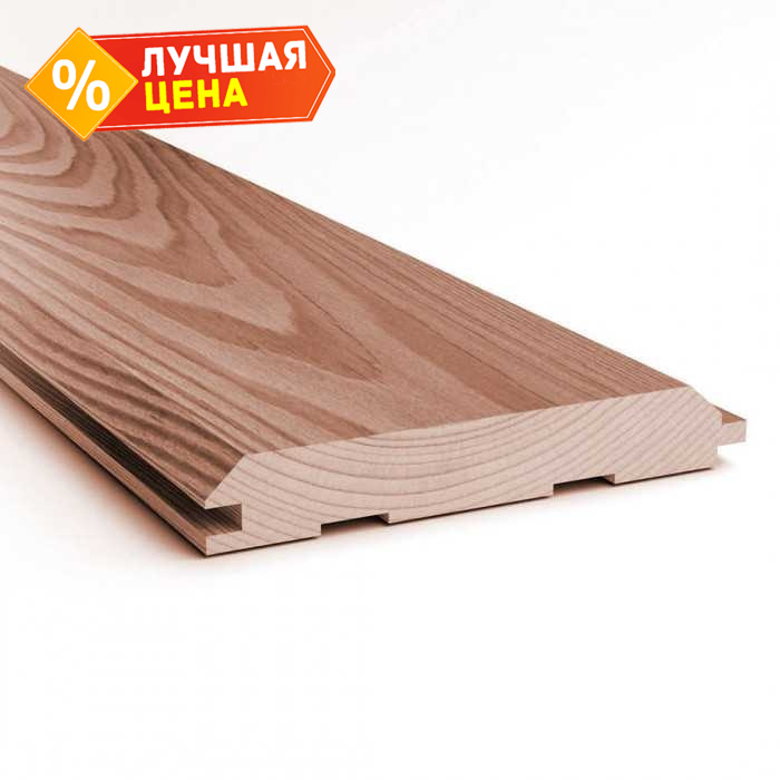 Имитация бруса 20x140x2000 мм А термо-лиственница